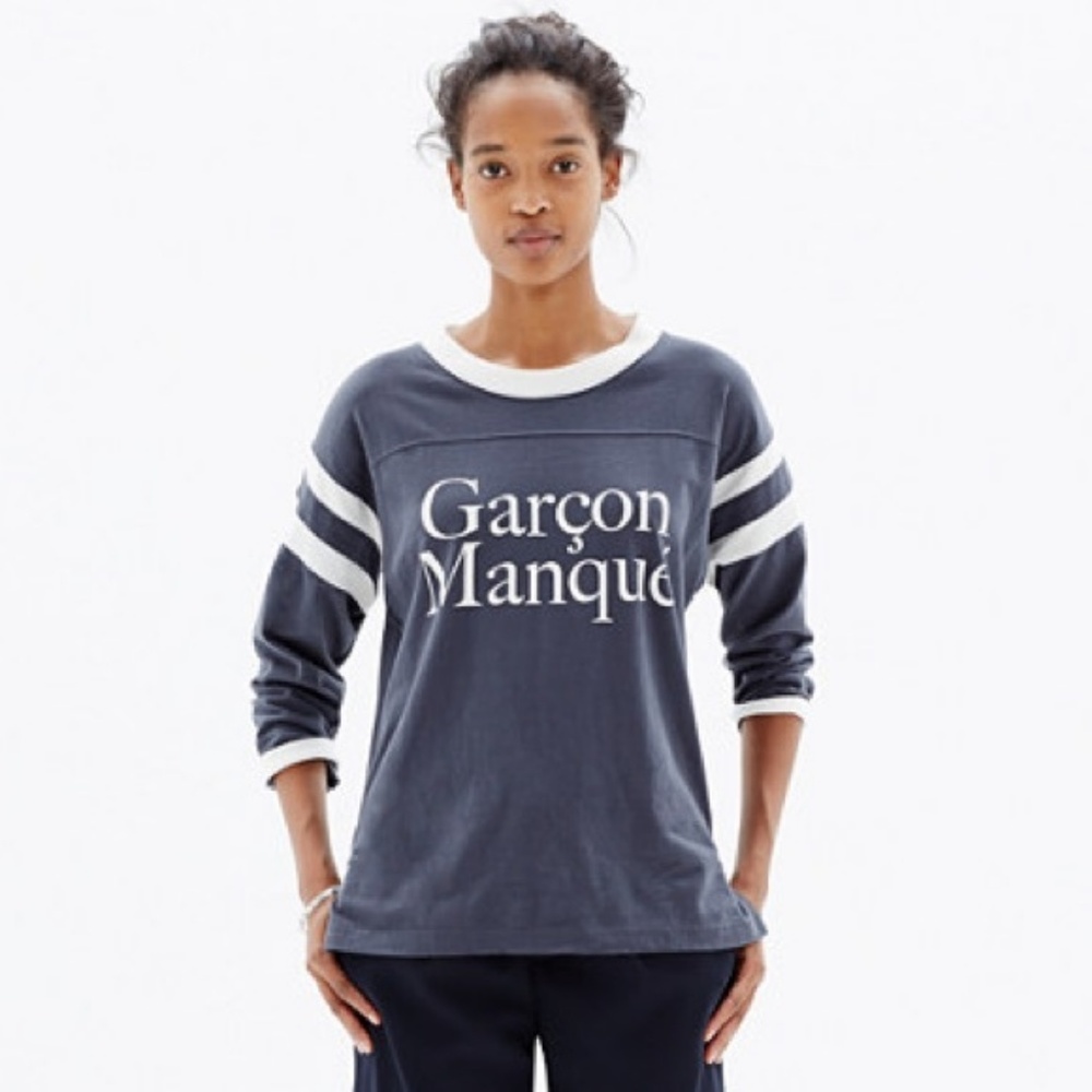 Madewell Garçon Manqué Tomboy Baseball Tee